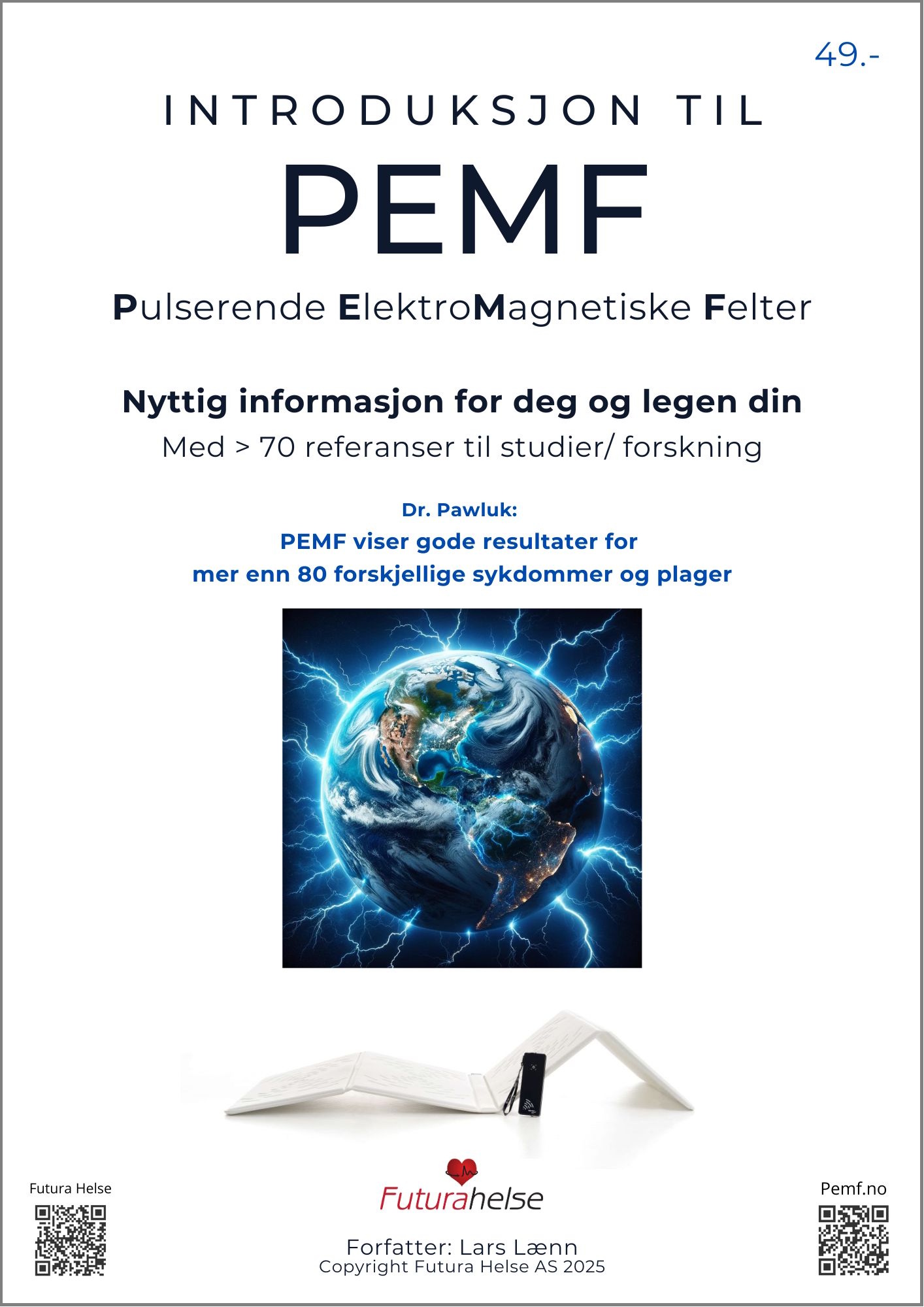 Norsk bok om Introduksjon til PEMF