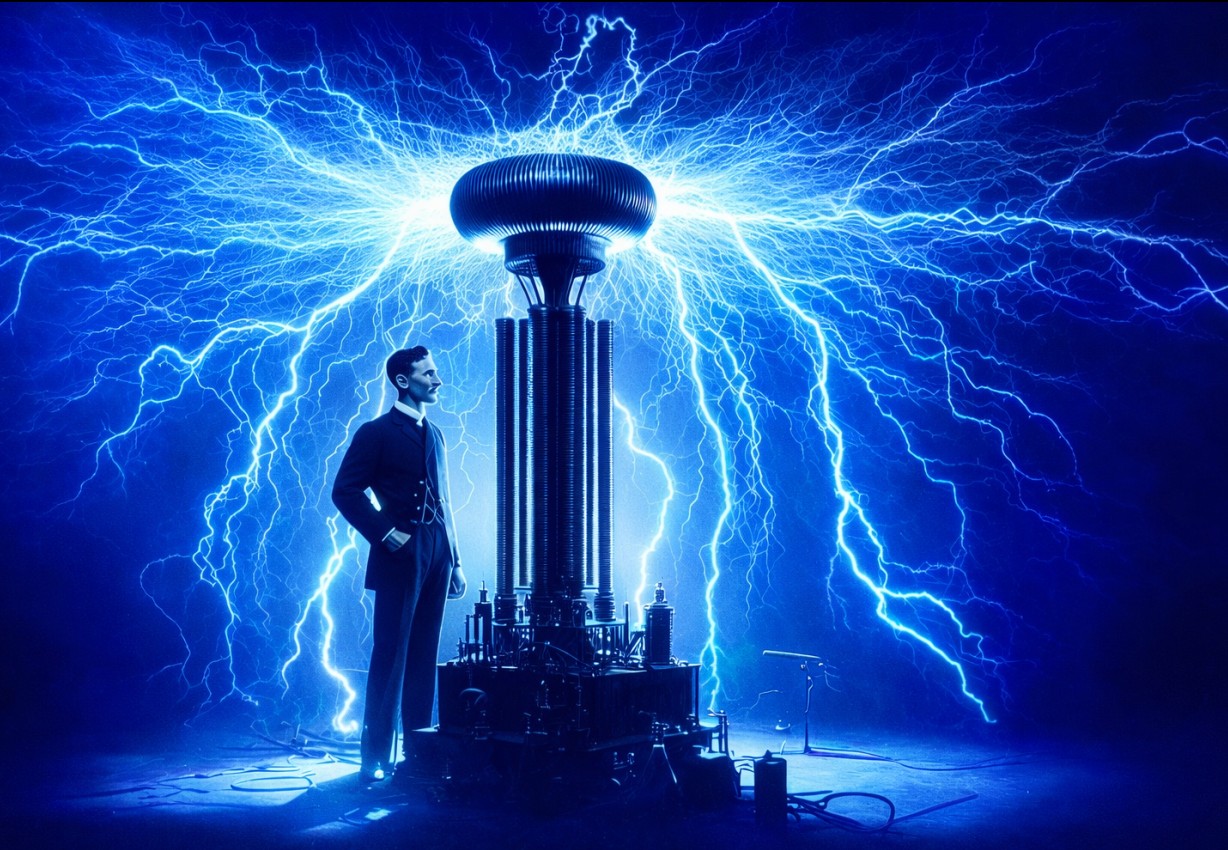 Illustrasjon av elektrisitet